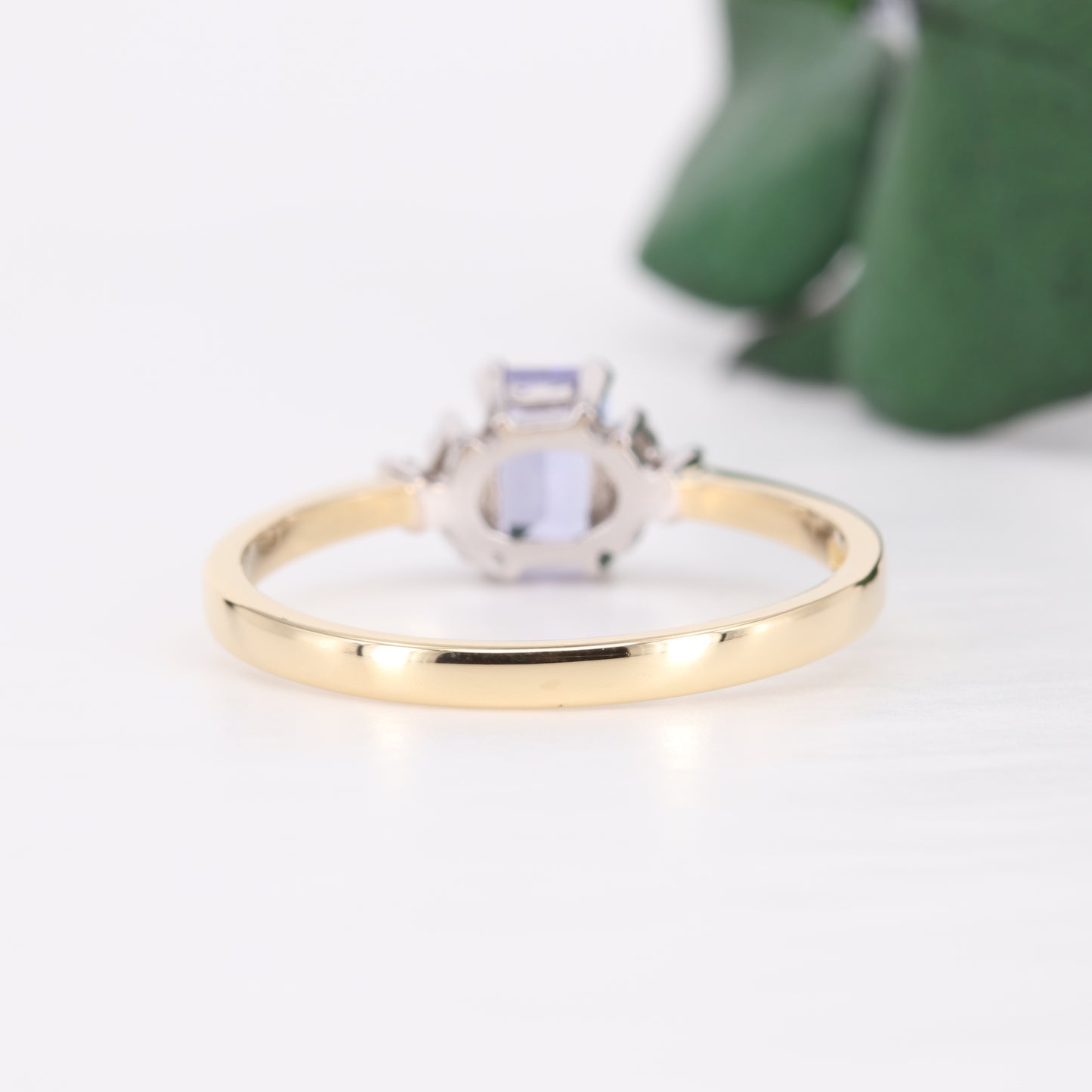 Tanzanite and Diamond 18ct Gold Ring