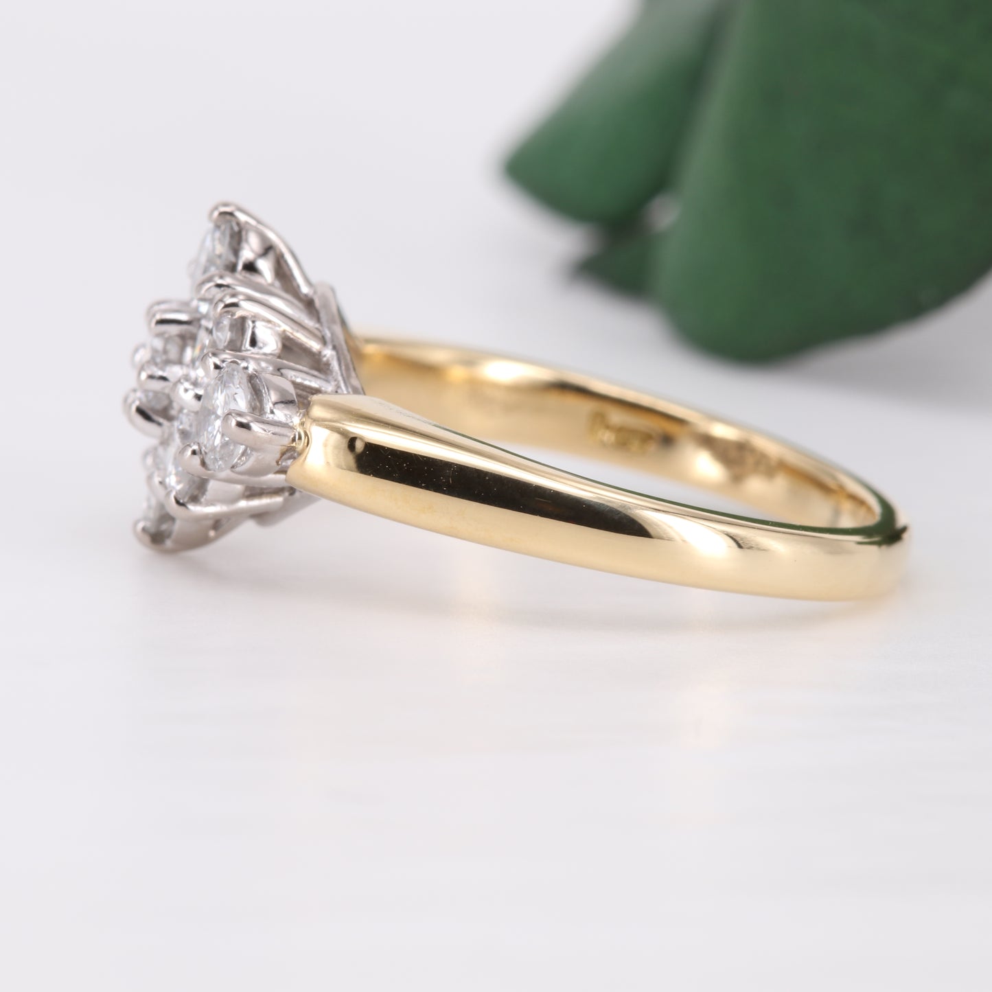 Diamond Cluster Ring 1.00ct 18ct Gold