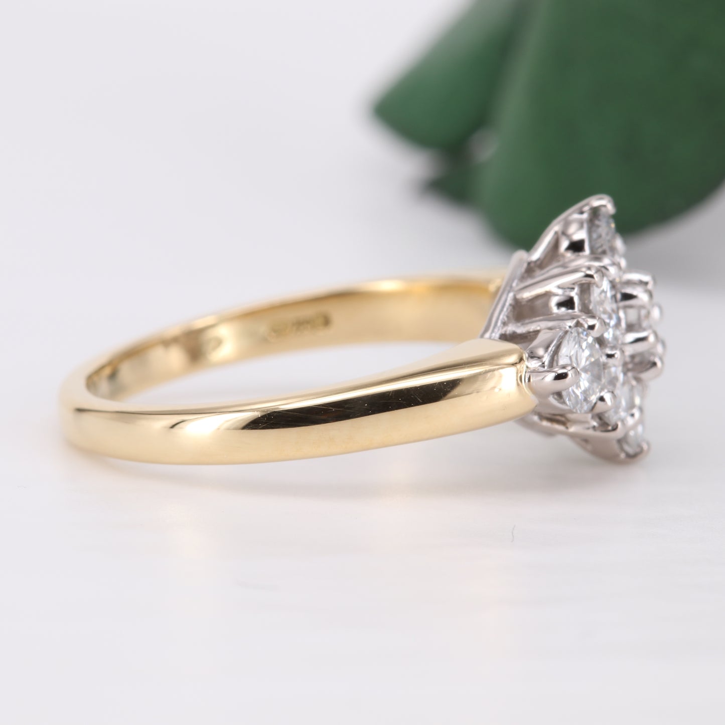 Diamond Cluster Ring 1.00ct 18ct Gold