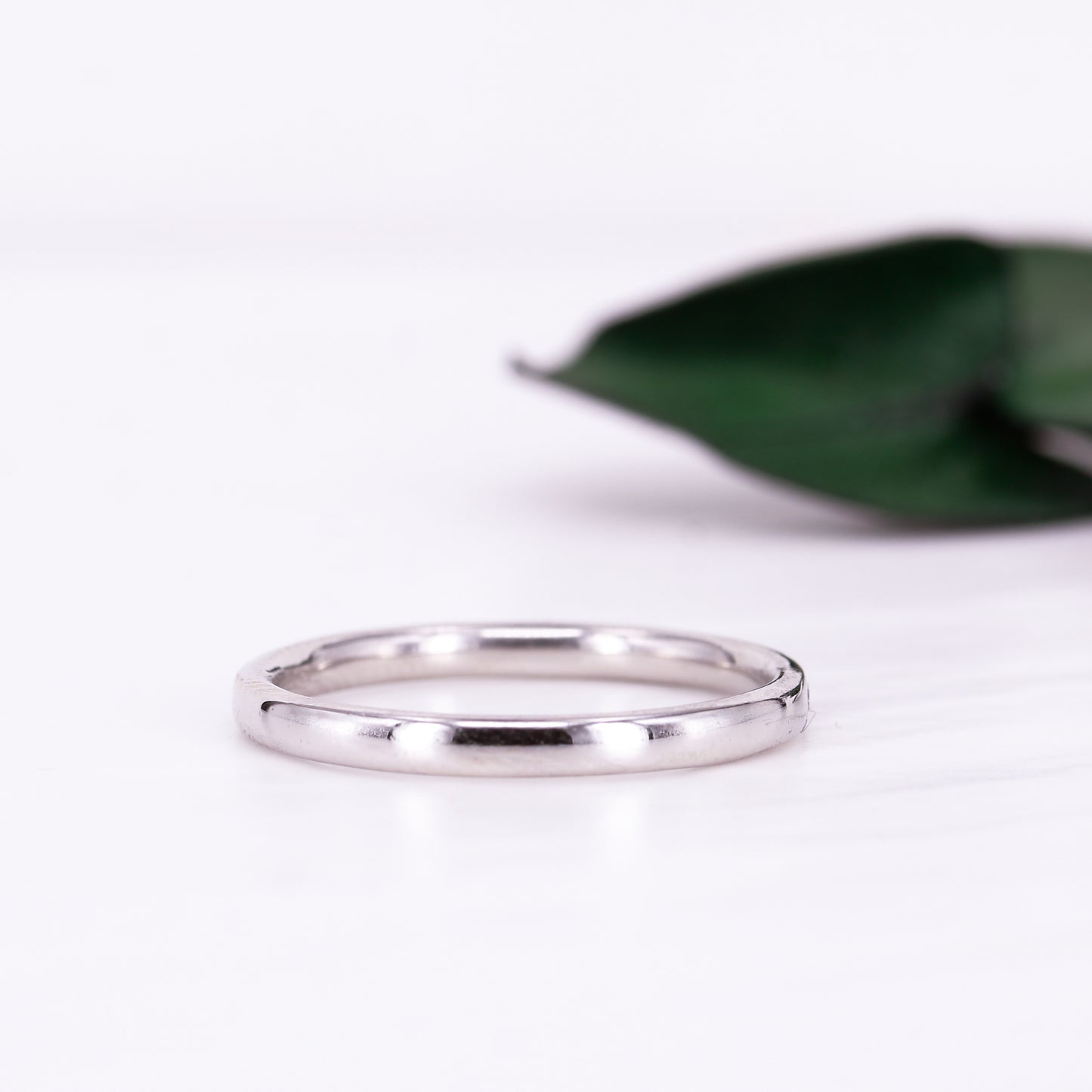 Diamond Channel Set Band Platinum Wedding Ring