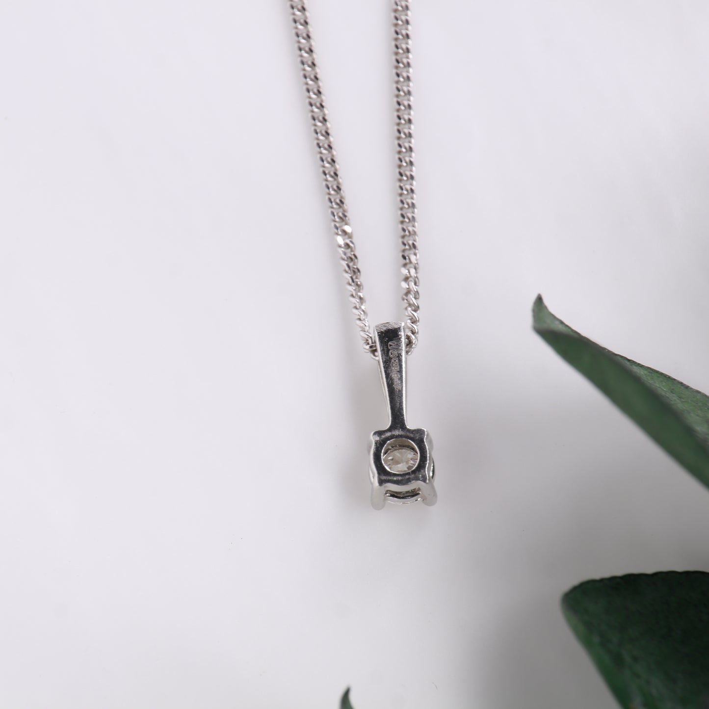 Solitaire Diamond Pendant
