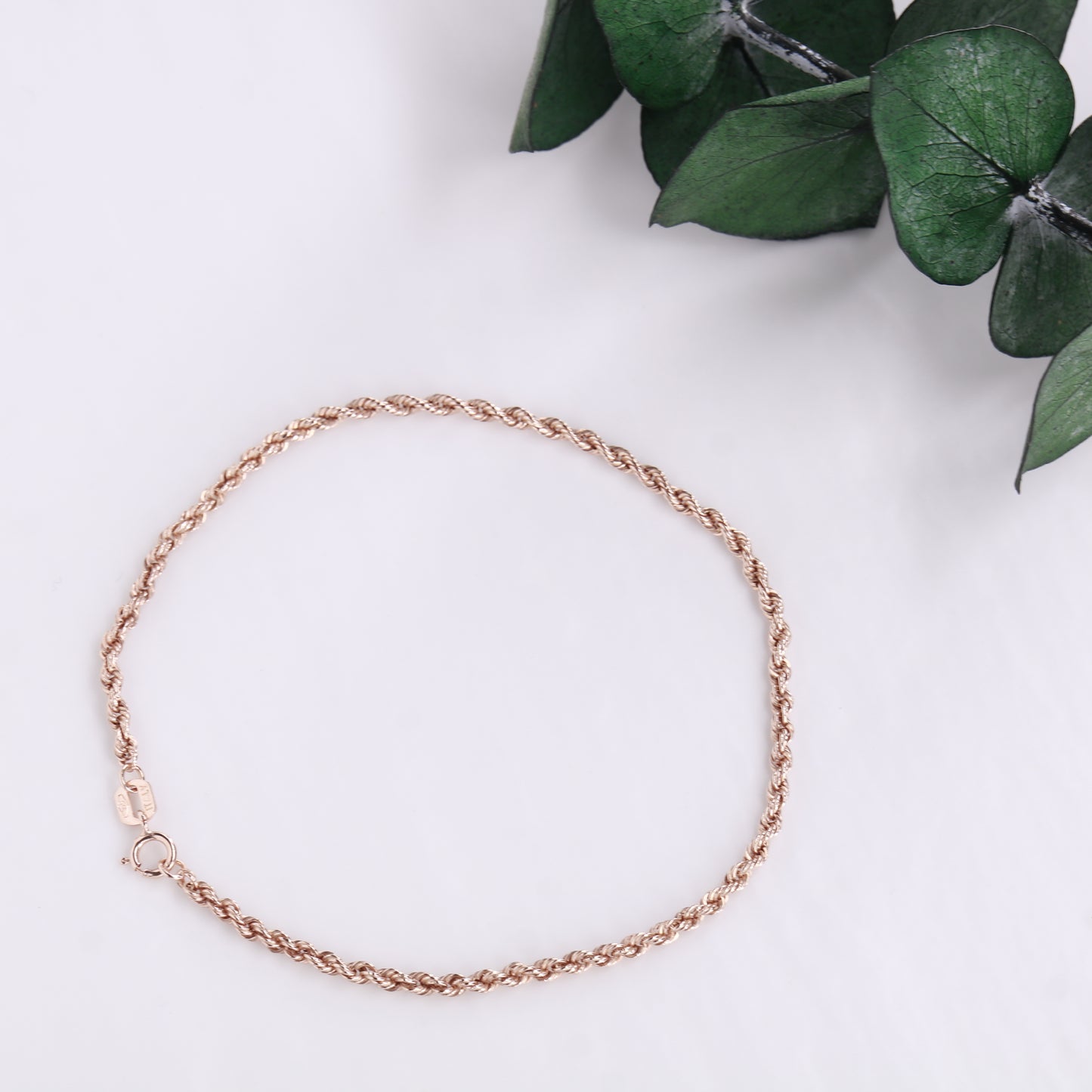 Rose Gold Twist Bracelet