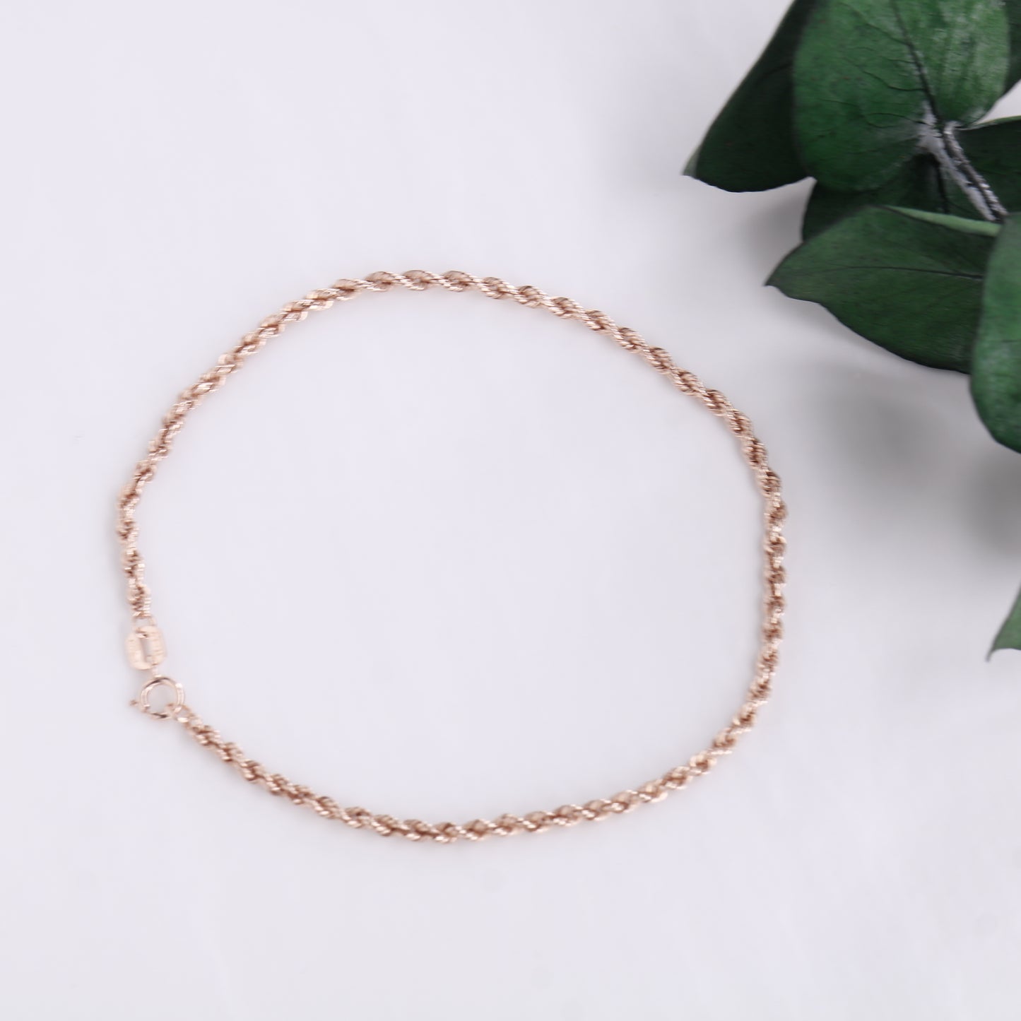 Rose Gold Twist Bracelet