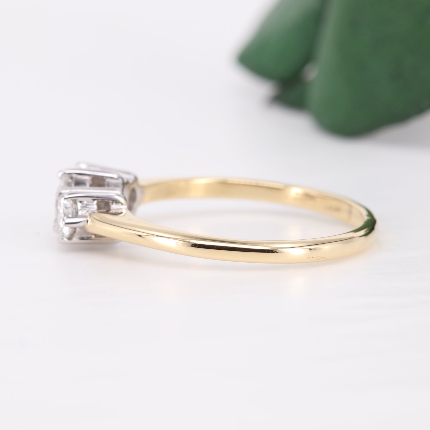 Diamond Trilogy Ring 18ct Gold 0.50ct