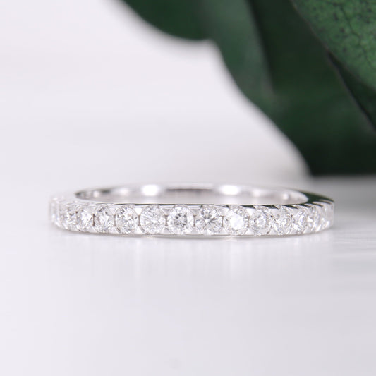Half Set Diamond Band
