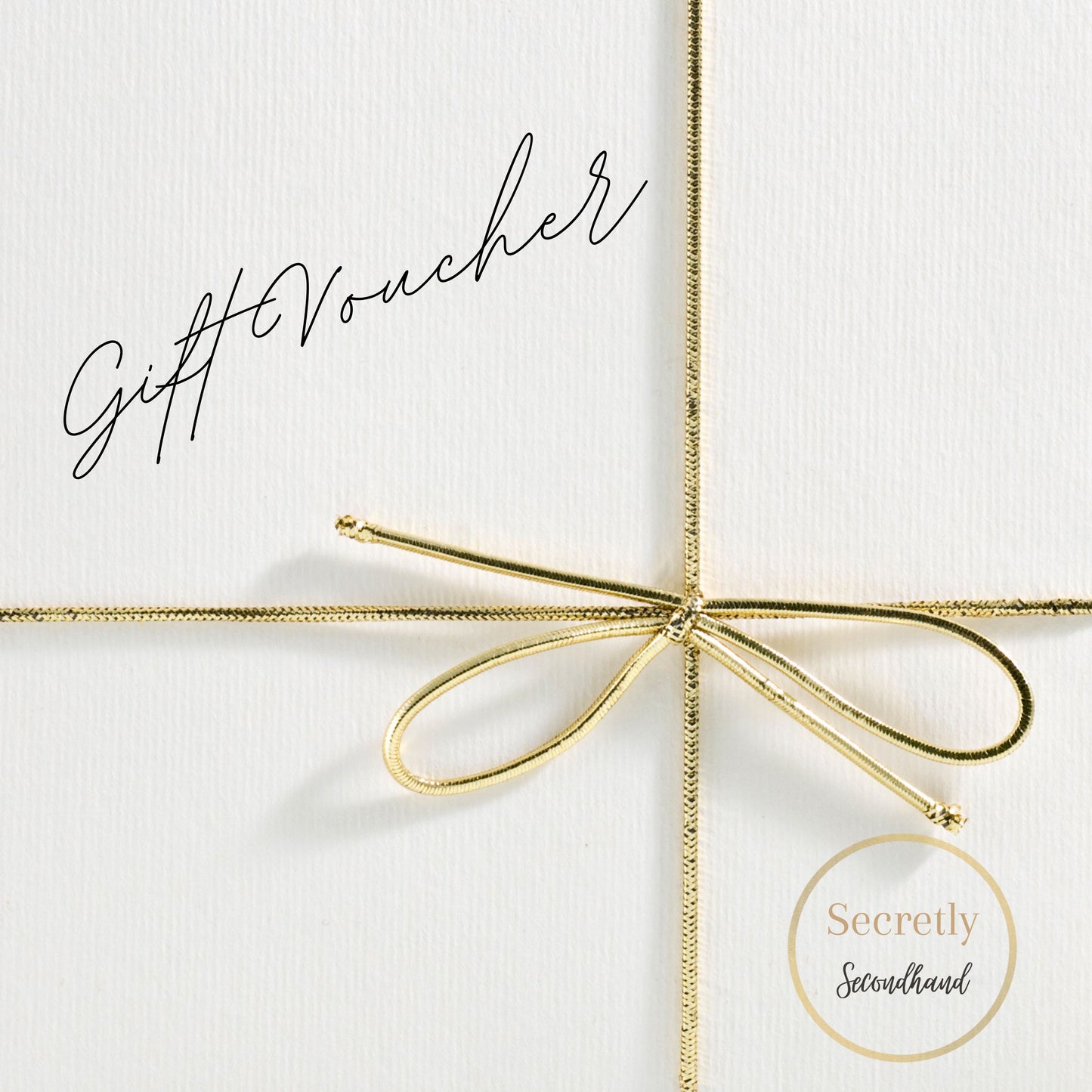 Secretly Secondhand Gift Card